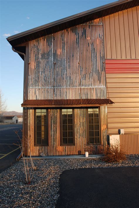 corrugated metal modern house|homes with metal siding photos.